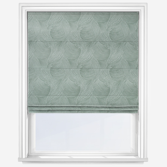 Bailey Seafoam Roman Blind