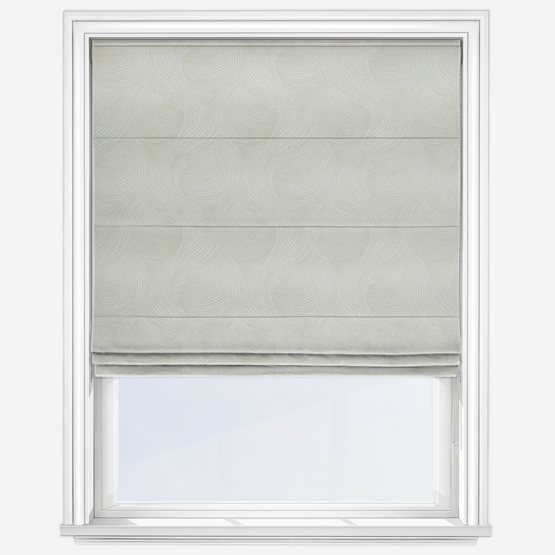 Bailey Silver Roman Blind