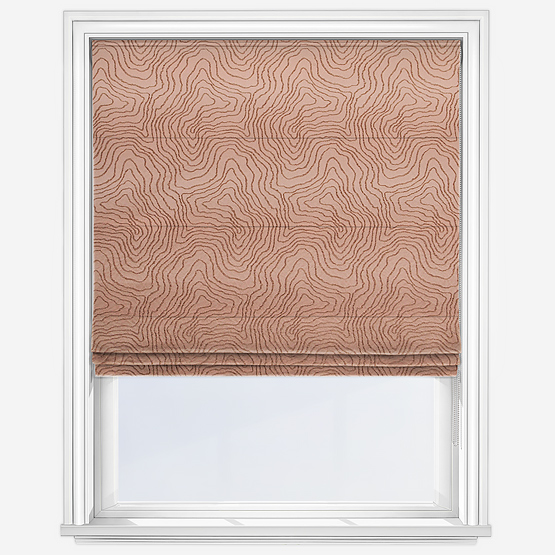 Beau Copper Roman Blind