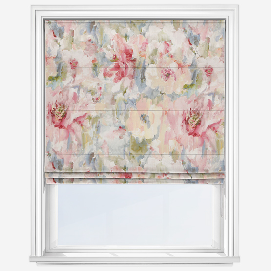 Camile Pastel Roman Blind