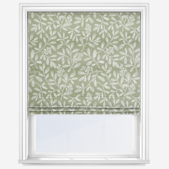 Charlotte Forest Roman Blind