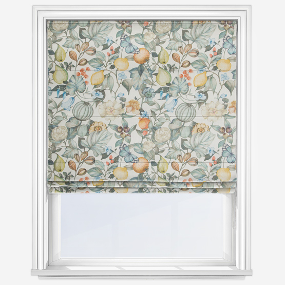 Clemence Chambray Roman Blind