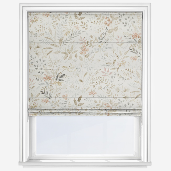 Cleo Oat Roman Blind