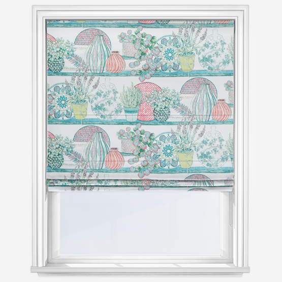 Clerkenwell Petal Roman Blind