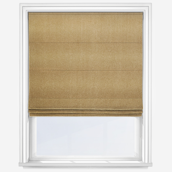 Fergus Honey Roman Blind