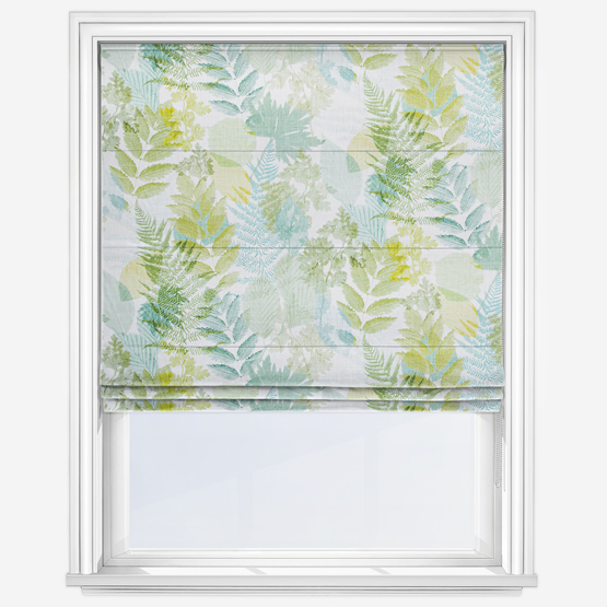 Forest Willow Roman Blind