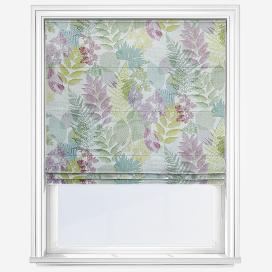 Forest Wisteria Roman Blind