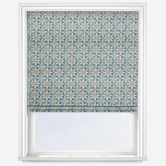 Haddon Cornflower Roman Blind