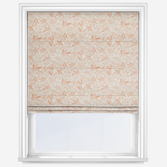 Hollies Apricot Roman Blind