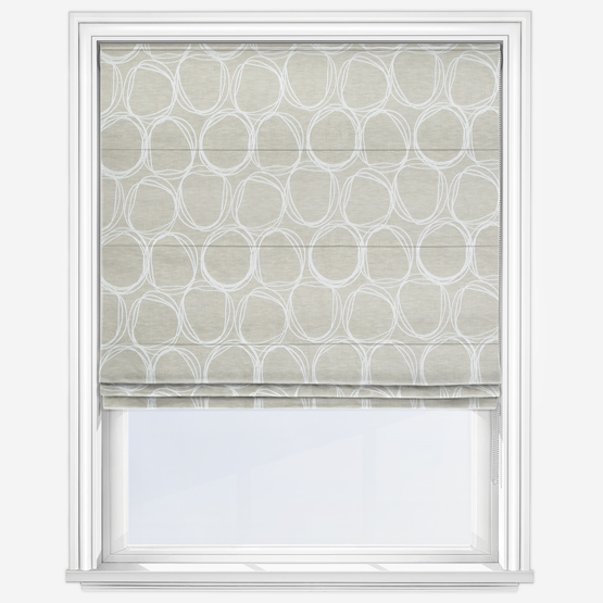 Iver Birch Roman Blind