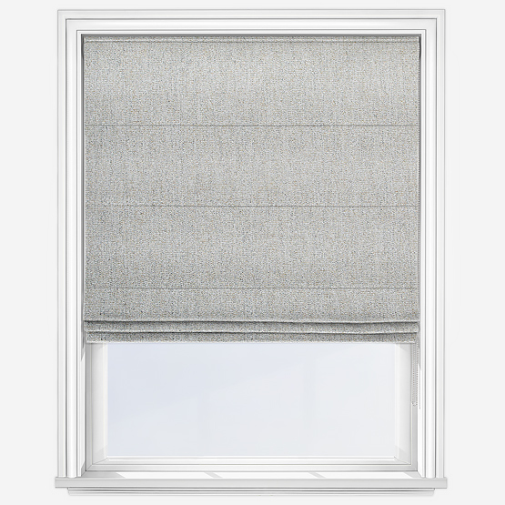 Jefferies Pewter Roman Blind