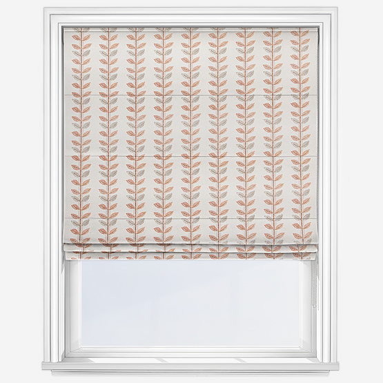 Lili Pumpkin Roman Blind