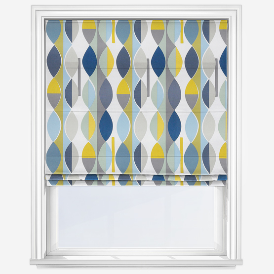 Mabel Bluebell Roman Blind