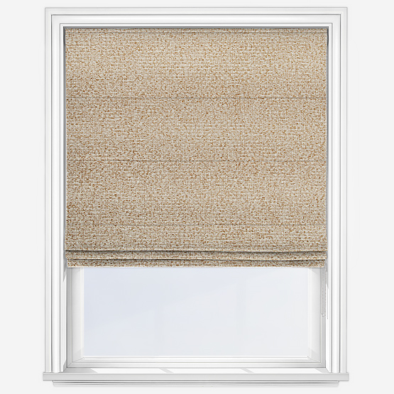 Monroe Ochre Roman Blind