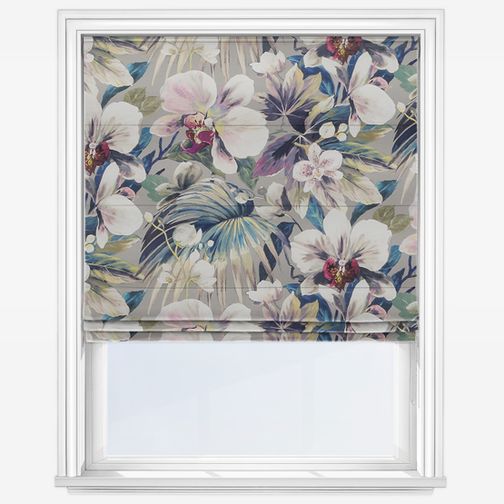 Moorea Sea Spray Roman Blind