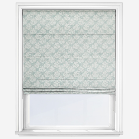 Polperro Aqua Roman Blind
