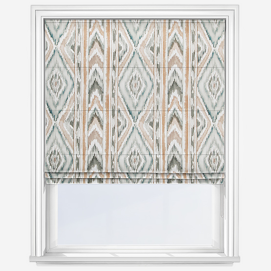 Sekani Rattan Roman Blind