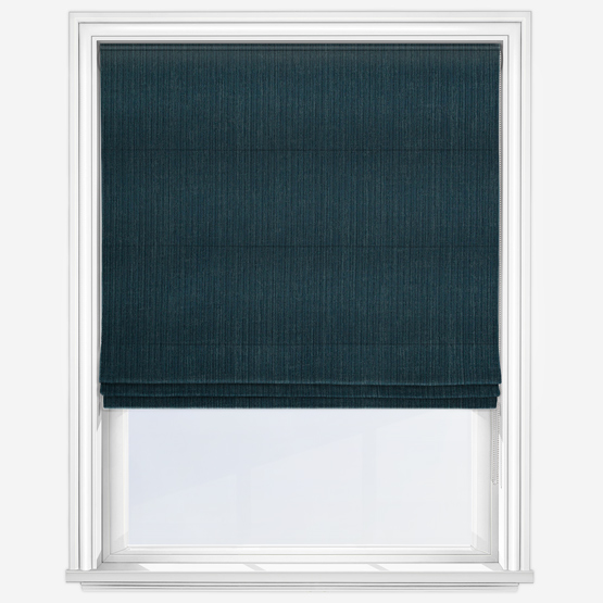 Spencer Indigo Roman Blind