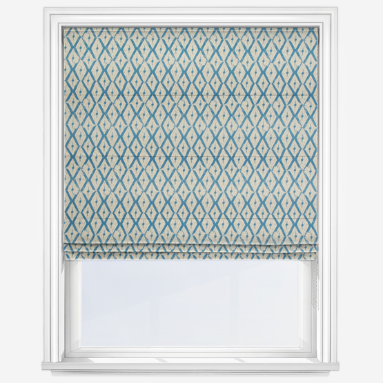 Stanbury Cornflower Roman Blind