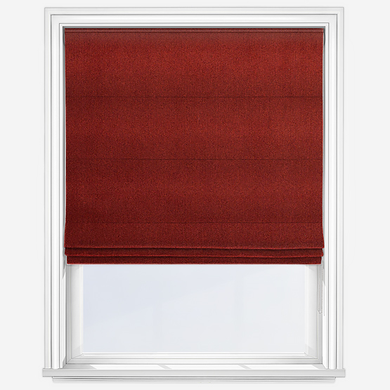 Wexley Cranberry Roman Blind