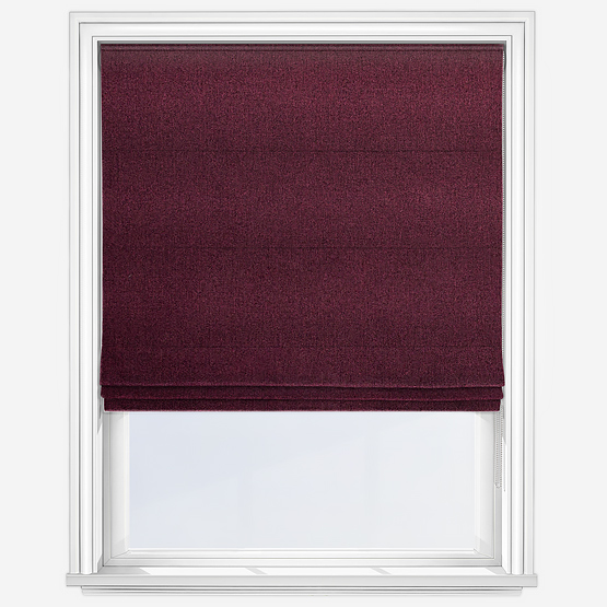 Wexley Plum Roman Blind