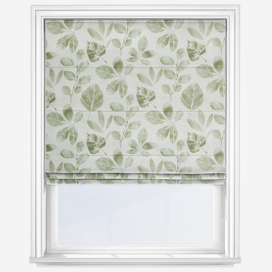 Whimsical Ivy Roman Blind