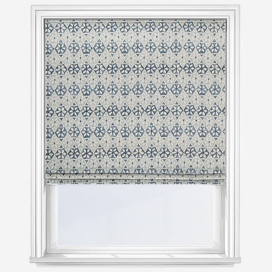 Wilfred Bluebell Roman Blind