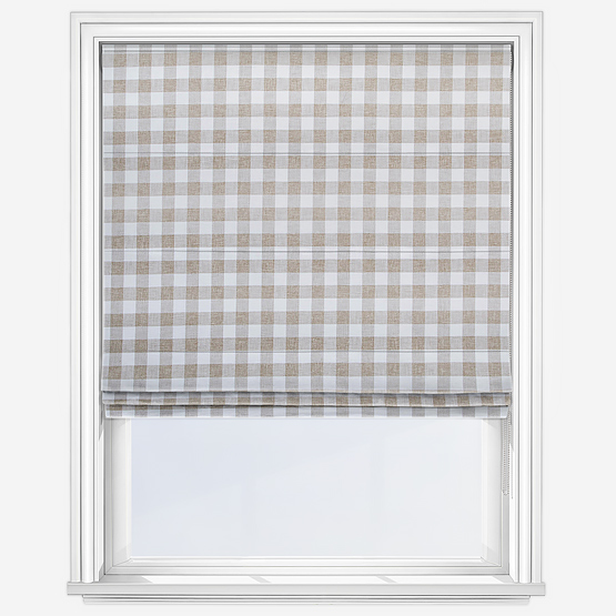 Wilson Almond Roman Blind