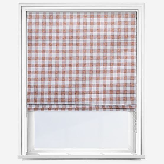 Wilson Apricot Roman Blind