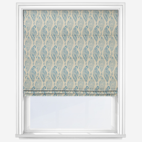 Wollerton Cornflower Roman Blind