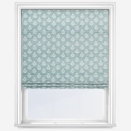 Zari Lagoon Roman Blind