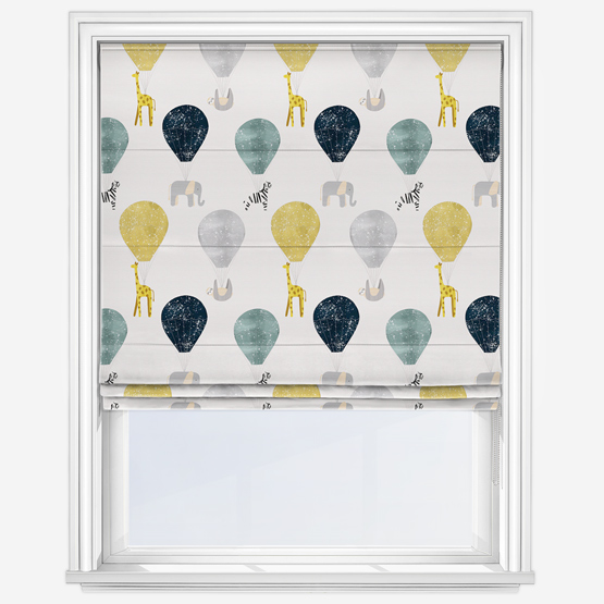 Sonova Studio Air Adventure White Roman Blind