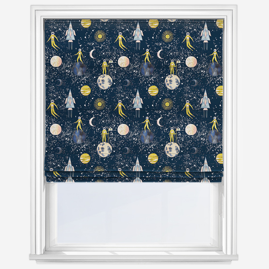 Sonova Studio Astronaut Midnight Blue Roman Blind