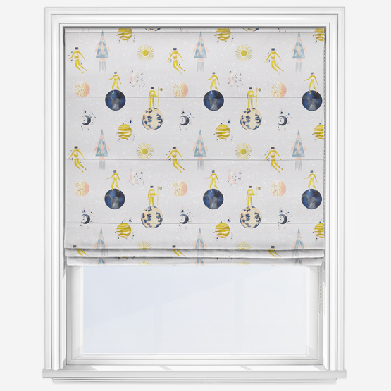 Sonova Studio Astronaut Moon Grey Roman Blind