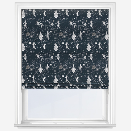 Sonova Studio Gravity Midnight Blue Roman Blind