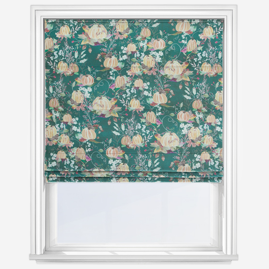 Sonova Studio Harvest Forest Green Roman Blind