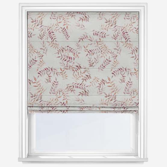 Sonova Studio Kaleidoscope Leaves Powder Blush Roman Blind