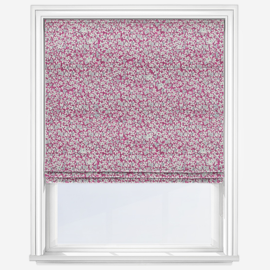 Sonova Studio Meadow Magenta Roman Blind