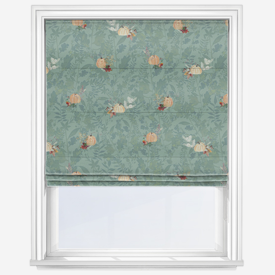 Sonova Studio Pumpkin Spice Sage Roman Blind