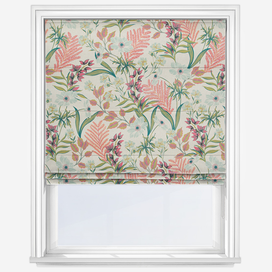 Hazelbury Coral Roman Blind