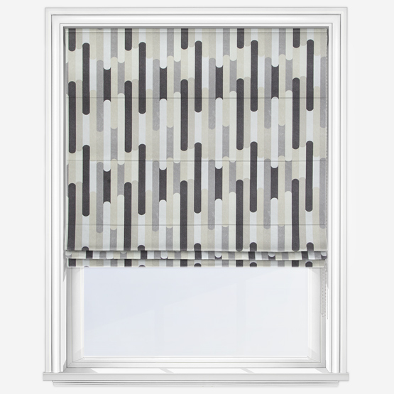 Seattle Monochrome Roman Blind