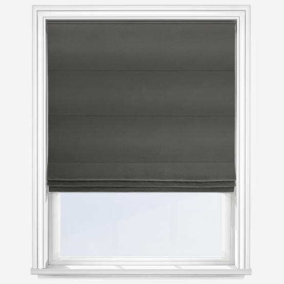 Dione Graphite Roman Blind