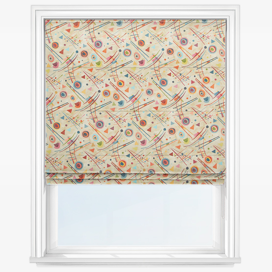 Kandinsky Vintage Roman Blind