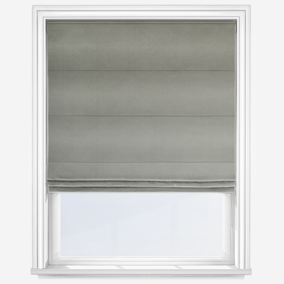 Manhattan Pewter Roman Blind