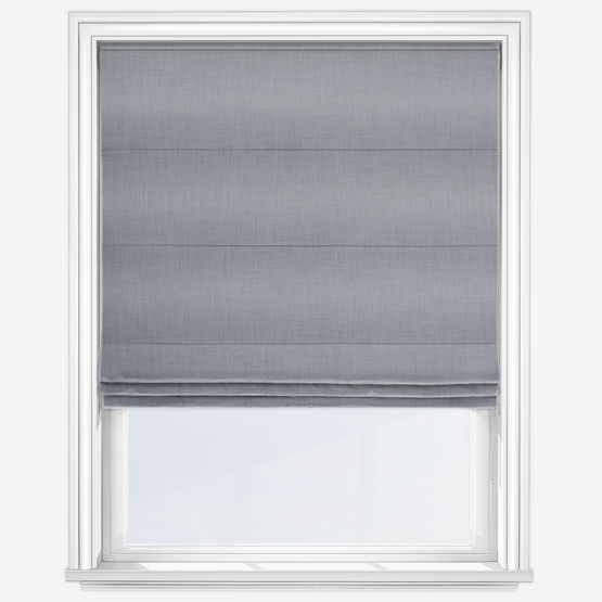 Mercury Zinc Roman Blind