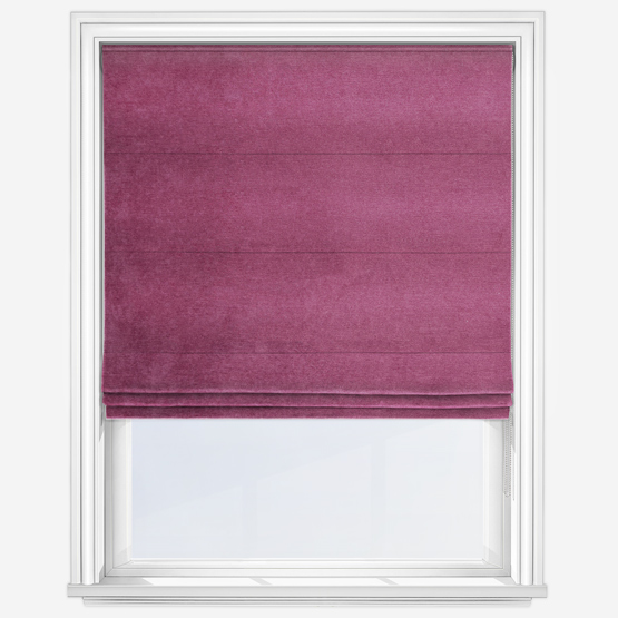 Milan Fuchsia Roman Blind