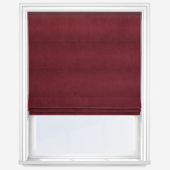 Milan Rosso Roman Blind