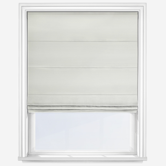 Milan White Roman Blind