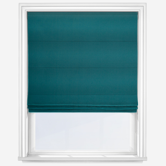 Narvi Blackout Teal Roman Blind