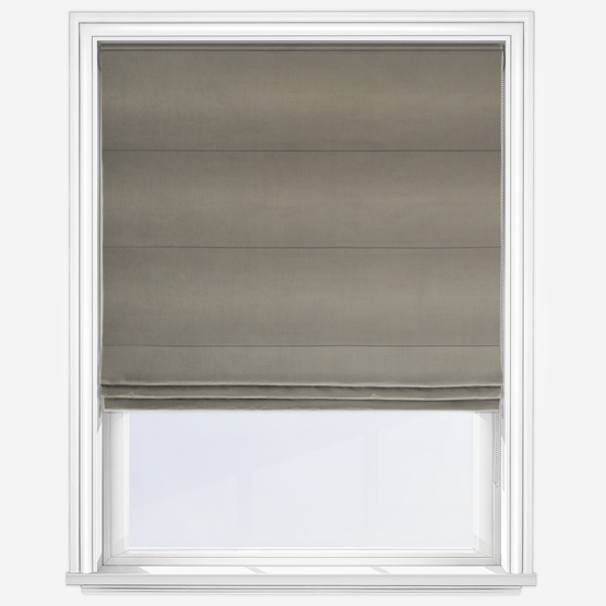 Verona Pewter Roman Blind
